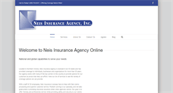 Desktop Screenshot of neisinsurance.com